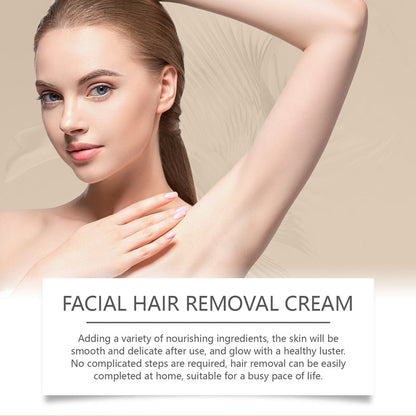 Coconut Depilatory Cream| Fast, Easy Hair Removal for Smooth, Soft-Feeling Skin-A