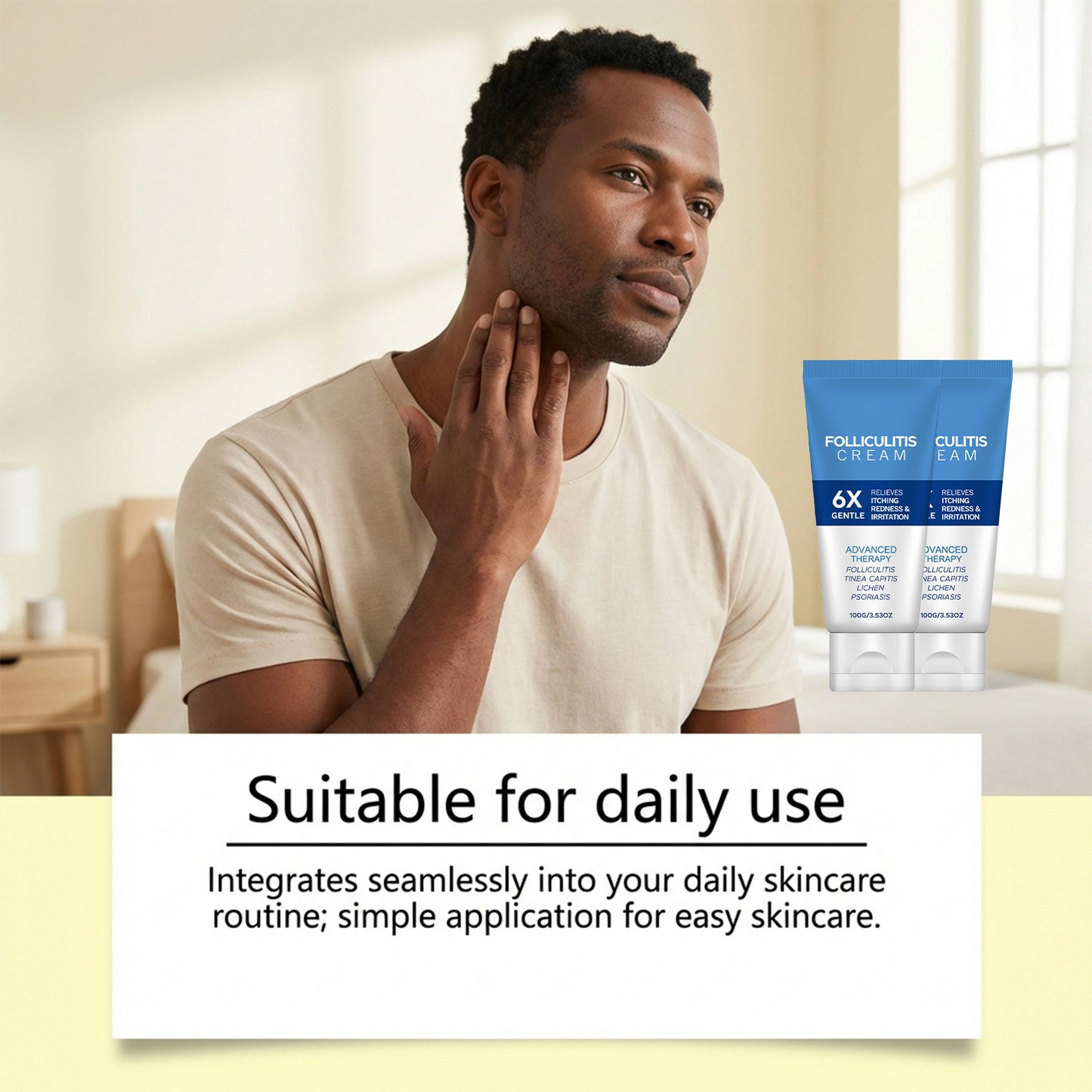 🌿 SEATLIKE FOLLICULITIS CREAM|✨ SOOTHES ITCHING, REDNESS & IRRITATION FAST-9SLL