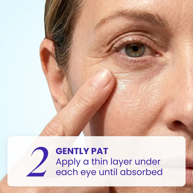 NEW! SEATLIKE Instant Lift Eye Gel - For Puffiness & Bags, Wrinkles, Fine Lines and Dark Circles, Anti Aging Skin Care for Men & Women with Collagen Targeting Biotech-9SLL