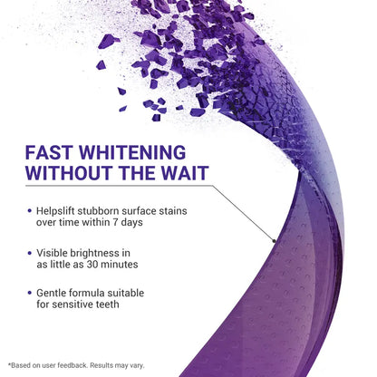 【CEELIKE】 Purple Teeth Whitening Strips🌿 | Non Sensitive Teeth Whitening,Peroxide Free-918
