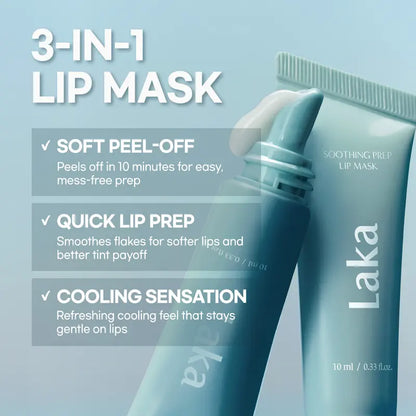 Soothing Prep Lip Mask — Cooling peel-off lip mask for smoother lip prep and a hydrated feel-918