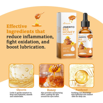 【FallFreshness】Ximonth Jimerito Honey For Eyes, Refreshing, Moisturizing And Soothing Eye Drops For Dry And Astringent Eyes-A