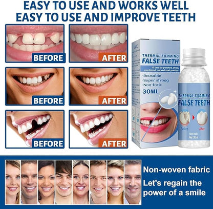 30ml Shapeable dentures, dental glue, film, makeup, temporary filling, dental glue, false filling, broken teeth, gaps filling-A