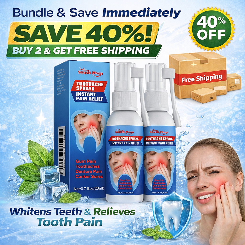 🦷 SEATLIKE TOOTHACHE RELIEF SPRAY|✨ SAY GOODBYE TO TOOTH PAIN AND HELLO TO A FRESHER SMILE-9SLL