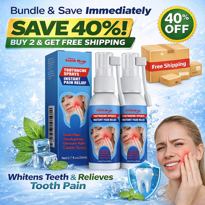 🦷 SEATLIKE TOOTHACHE RELIEF SPRAY|✨ SAY GOODBYE TO TOOTH PAIN AND HELLO TO A FRESHER SMILE-9SLL