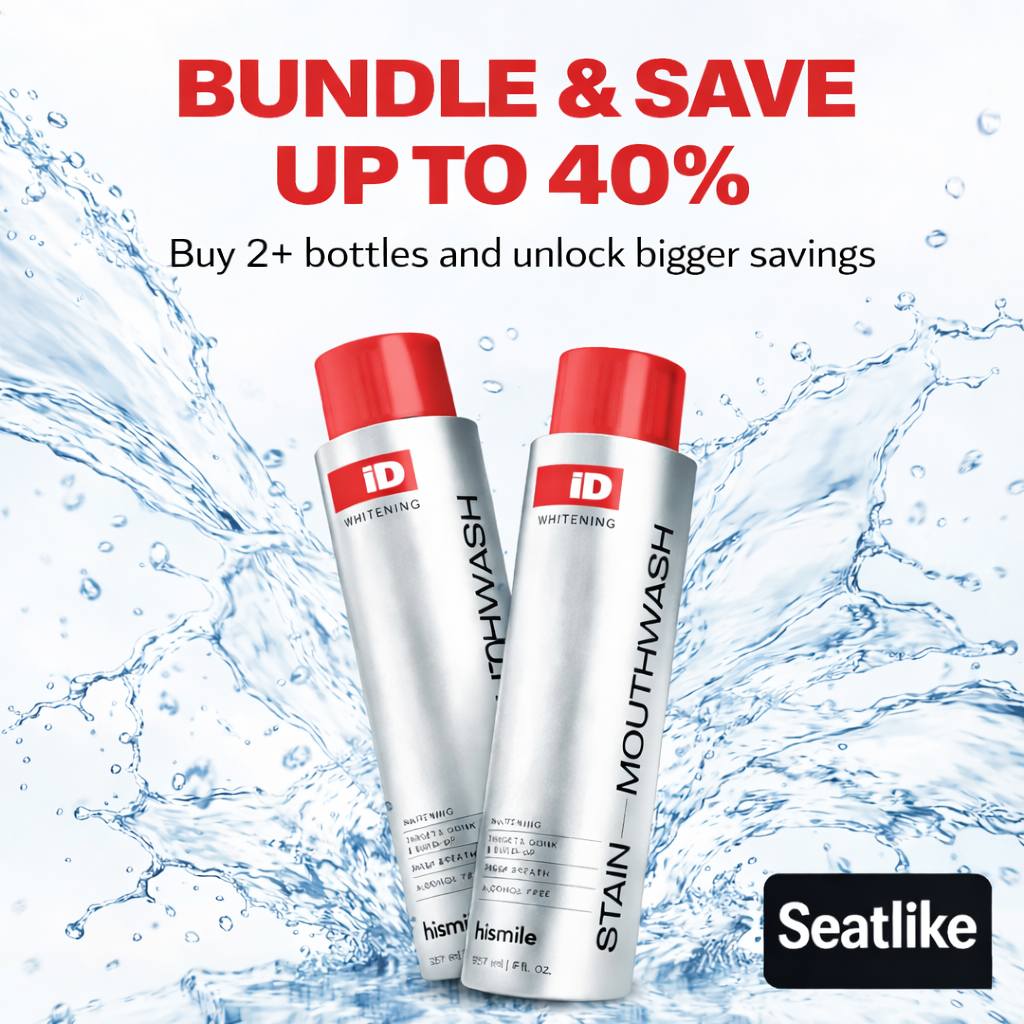 SEATLIKE Whitening Mouthwash for Surface Stains & Fresh Breath-9SLL