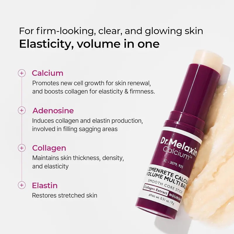 [Dr.Melaxin] Cemenrete Calcium Volume Multi Balm 9g- Boosts collagen, Elasticity, Firmness-A