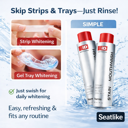 Whitening Mouthwash | Fresh Breath & Brighter-Looking Smile-A